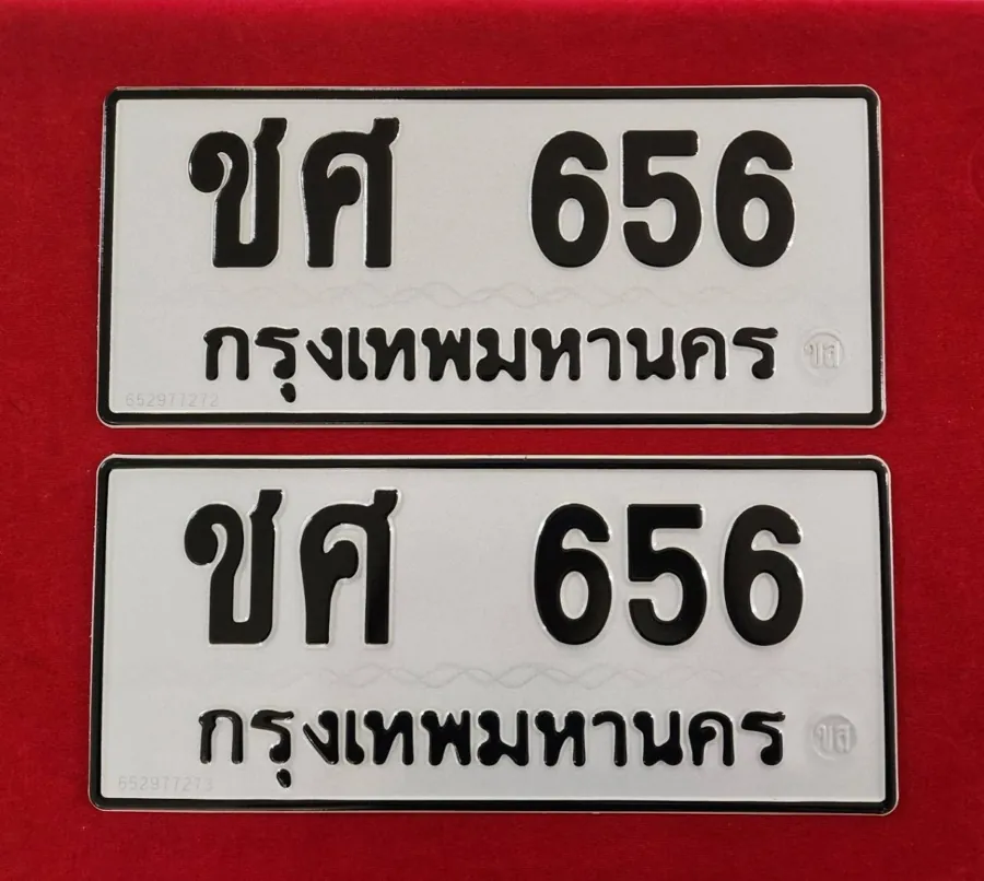 ทะเบียน ชศ 656 กรุงเทพมหานคร