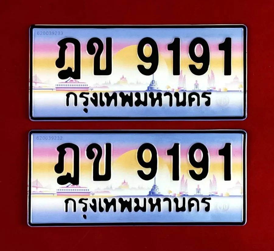 ทะเบียน ฎข 9191 กรุงเทพมหานคร