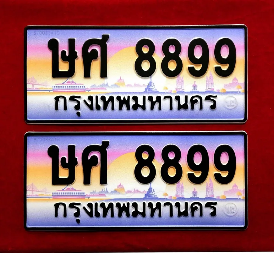 ทะเบียน ษศ 8899 กรุงเทพมหานคร