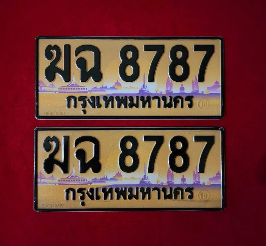 ทะเบียน ฆฉ 8787 กรุงเทพมหานคร