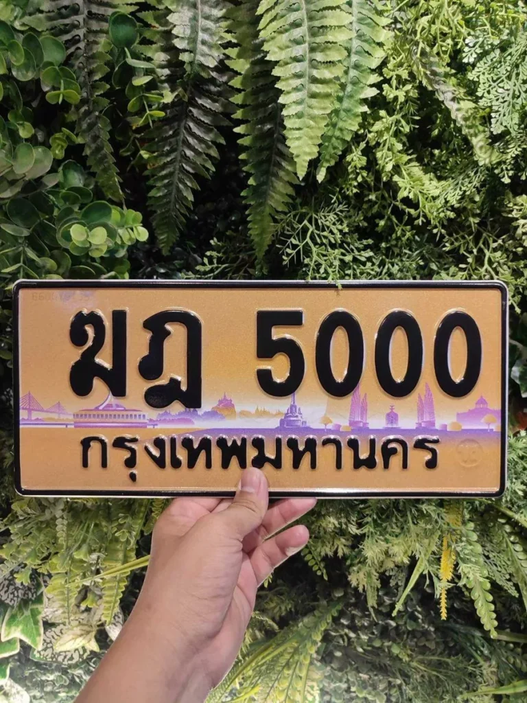 ทะเบียน ฆฎ 5000 กรุงเทพมหานคร