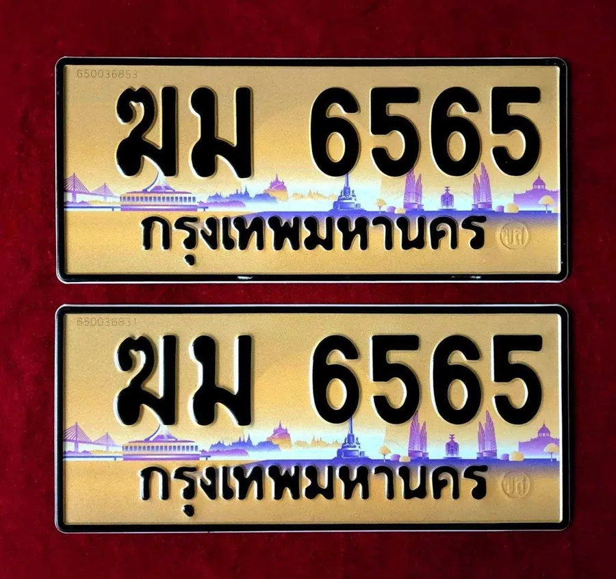 ทะเบียน ฆม 6565 กรุงเทพมหานคร