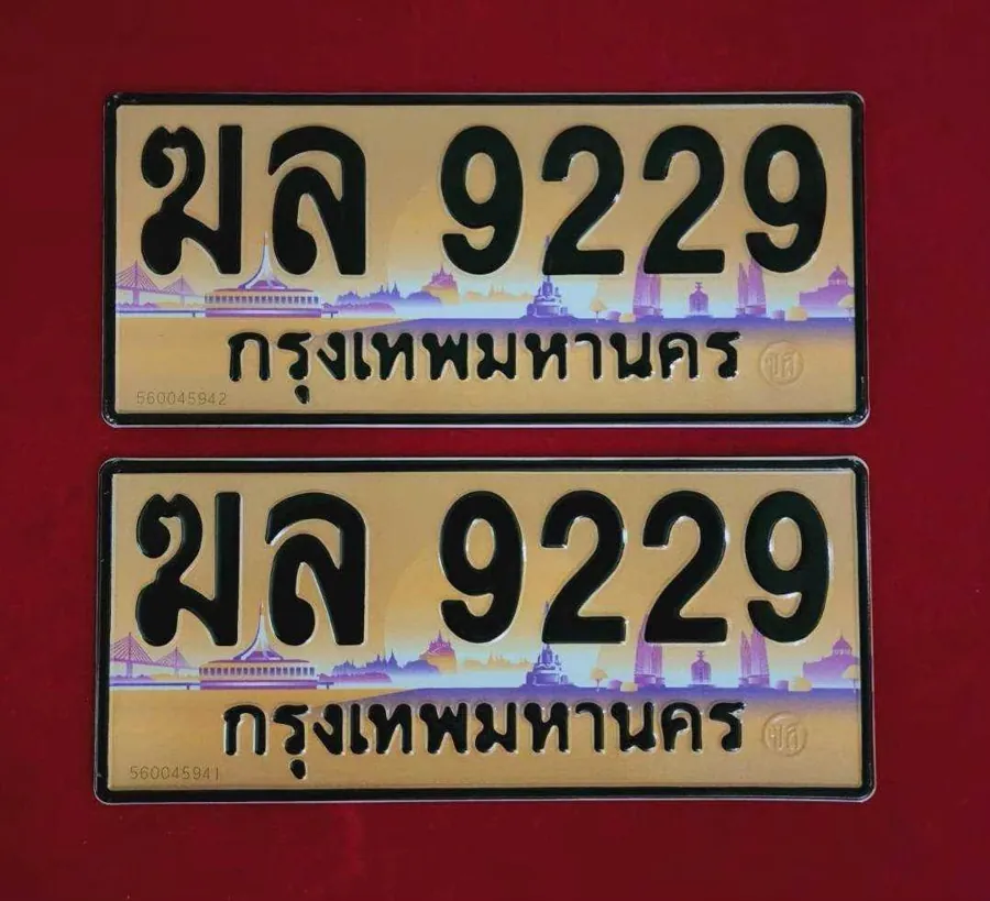 ทะเบียน ฆล 9229 กรุงเทพมหานคร