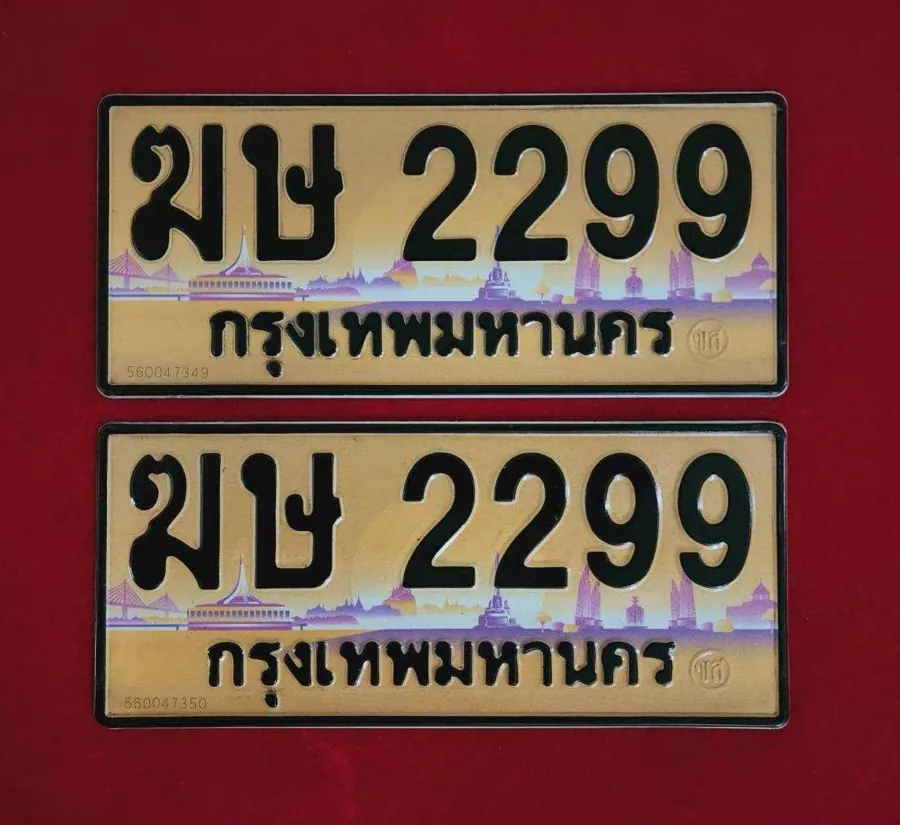 ทะเบียน ฆษ 2299 กรุงเทพมหานคร