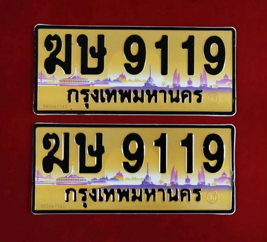 ทะเบียน ฆษ 9119 กรุงเทพมหานคร