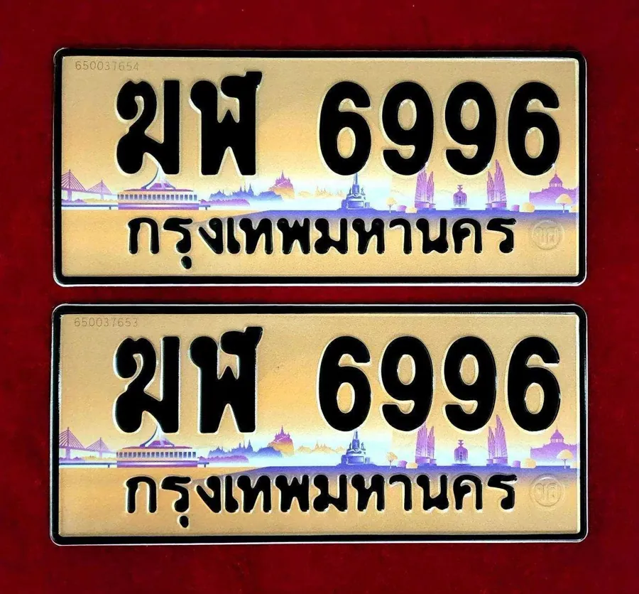 ทะเบียน ฆฬ 6996 กรุงเทพมหานคร